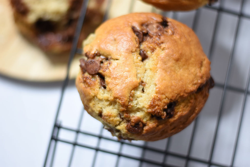 JUMBO CHOCOLATE CHIP MUFFINS